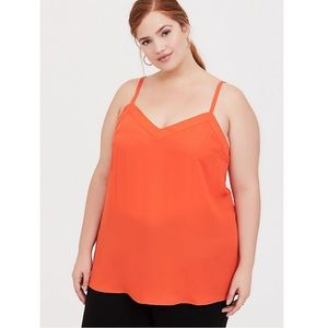 TORRID GEORGETTE TUNIC CAMI